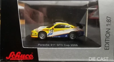 SCHUCO 25579 PORSCHE 911 GT3 Cup 2008 - scala H0 - Immagine 1 di 4