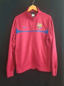 Chaqueta Nike FCB Barcelona Para Hombre Talla XL Cremallera Fútbol Pista Logo z22 - Imagen 1 de 14