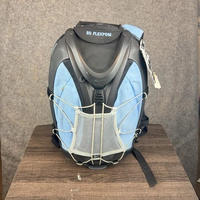 VTG Nike Epic Hardshell Backpack Blue Y2K Gorpcore Tech Gear Rare - Image 1 of 4
