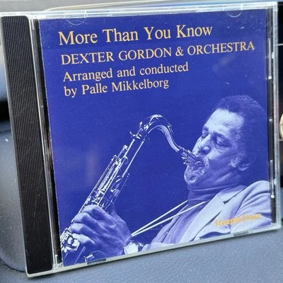 Dexter Gordon - "More Than You Know" ‘88 Steeplechase CD Mfg Denmark NM 7 Tr Foto 1 de 4