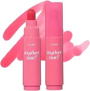 ETUDE Dear Darling Marker Tint #4 Mlik Strawberry (5g) | Hydrating & Long Las... - Picture 1 of 19