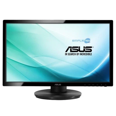 Asus Ve228tl Monitor 22" Full HD DVI VGA VESA FHD 1080P Refurbished Screen - Image 1 of 4