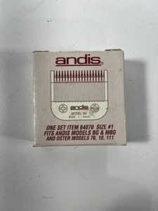 Andis UltraEdge Haarschneidemaschine Klinge Größe 1, Artikel #64070 Blätter Haare 3/32" - 2,4 mm - Bild 1 von 1