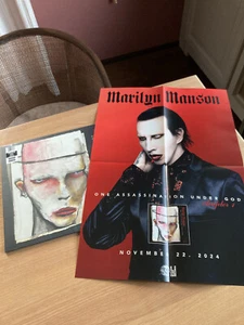 Marilyn Manson / One Assassination Under God / Red Vinyl + Promo Poster / RARE - Bild 1 von 1