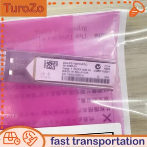 NEW Cisco GLC-FE-100LX-RGD - 100BASE-LX 1310nm 10km SFP Transceive - Picture 1 of 2