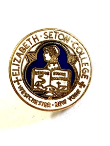 Elizabeth Seton College Westchester New York Lapel Pin - Picture 1 of 1