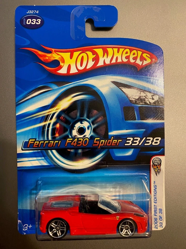 2006 Hot Wheels Ferrari F430 Spider First Editions - Image 1 of 1