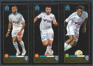 PANINI-2016 FIFA 365- #420-421-422 MARSEILLE-A ROMERO-R ALESSANDRINI-M BATSHUAYL - Bild 1 von 1