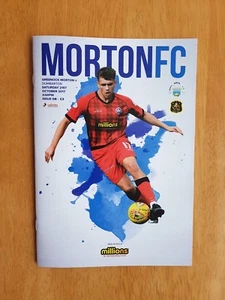 2017/18 GREENOCK MORTON v DUMBARTON - 21/10/17 - NEW & UNOPENED - Picture 1 of 1