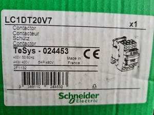 LC1DT20V7 400V 4kW 4P SCHNEIDER Schütz - ( LC1D25 ) - Bild 1 von 1
