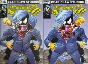 My Nightmarish Little Venomous Ponies Jacob Bear ASM 238 Trade Dress Cover Set - Picture 1 of 3