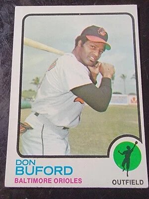 1973 Topps Baseball #183 Don Buford  - Image 1 of 2