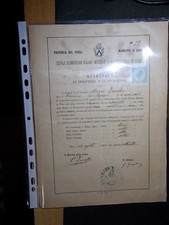 1870-UDINE-SCUOLA ELEMENTARE URBANA MASCHILE DI QUATTRO CLASSI IN UDINE