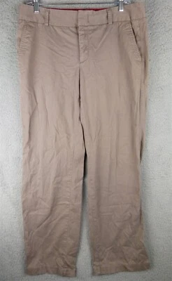 Dockers Womens Size 10 Medium 34x32 Taupe Low Rise Slightly Curvy Pants - Image 1 of 4
