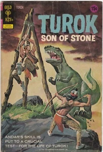 Septiembre 1972 Turok Son of Stone #80. Cebo de dinosaurio - Imagen 1 de 2