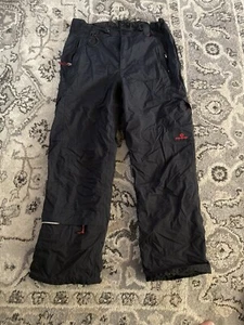 Rossignol snow ski pants mens XL black thinsulate RN 78886 CA 17201 - Picture 1 of 12