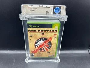 1st Print Red Faction II 2 Xbox WATA 9.4 A+ FACTORY SEALED MINT VGA - Picture 1 of 6