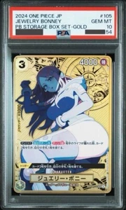 PSA10 Jewelry Bonnie Parallel Storage Box One Piece Card Japanese - Imagen 1 de 2
