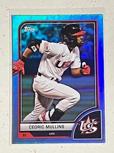 2023 Topps World Baseball Classic #96 Cedric Mullins - USA - Picture 1 of 2