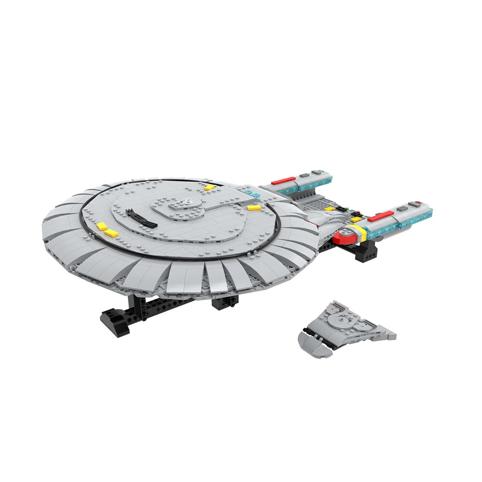 MOC: One of the Most Advanced Ships in the Fleet 1:1250 Scale 2298 Pieces - Image 1 of 1