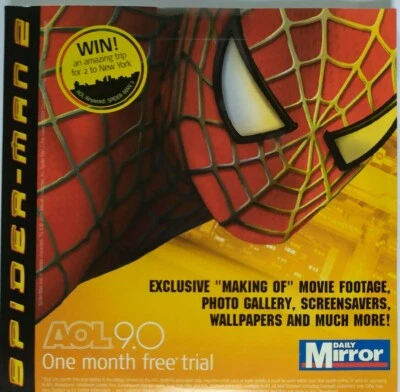 SPIDER-MAN 2 - PROMO PC CD-ROM (2004) MAKING OF MOVIE FOOTAGE, PHOTO GALLERY ETC - Image 1 of 2