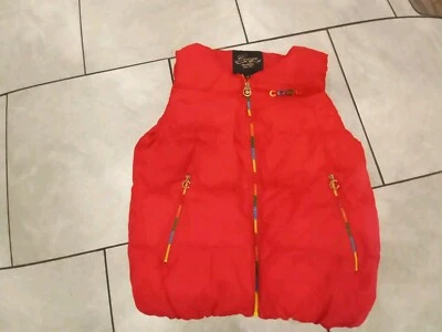 Coogi Puffy Vest Red Unisex 1969 Australia Authentic XL Preowned  - Image 1 of 4