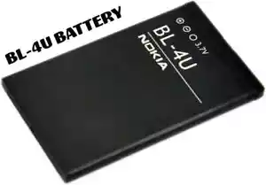 NEW BL-4U BATTERY For NOKIA E75 E66 5730 ASHA 300 503 306 206 - Picture 1 of 3