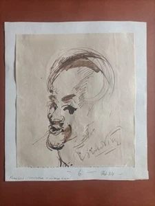 Lorenzo Viani "caricatura di Primo Conti" 1921 Pubblicato volume 1941 Vallecchi - Foto 1 di 7