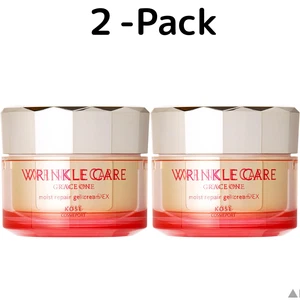KOSE GRACE ONE Wrinkle Lift Gel Cream EX 100g (3.52oz) x2 All-in-One Japan - Picture 1 of 3