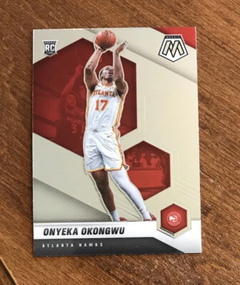 Onyeka Okongwu 2020-21 Mosaic Base Rookie #225 Atlanta Hawks RC - Image 1 of 2