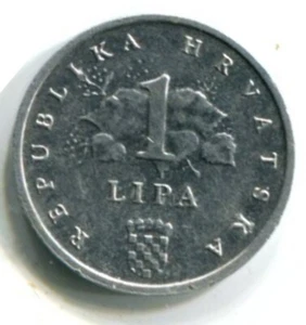 1993 Croatia Aluminum 1 Lipa Coin (b491-20) - Picture 1 of 2