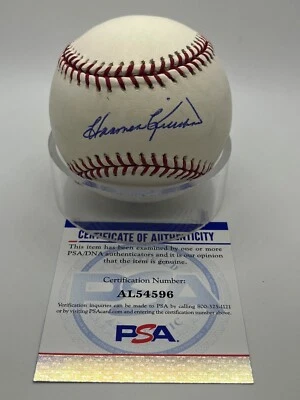 Harmon Killebrew Minnesota Twins Signed Autograph OMLB Baseball PSA DNA *96 - Image 1 of 2