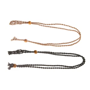 2pcs Replacement Necklace Friendship Necklace Hand- Woven Crystal Cage - Picture 1 of 12