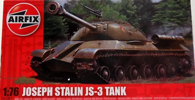 AIRFIX JOSEPH STALIN JS-3 TANK plastic kit 1:76 AO1307 New - Image 1 of 3