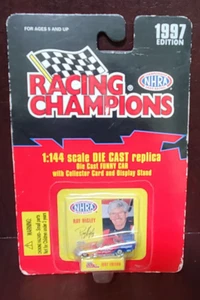 RACING CHAMPIONS 1997 NASCAR 1:144 MICRO MACHINES FUNNY CAR RAY HIGLEY W/STAND - Picture 1 of 2