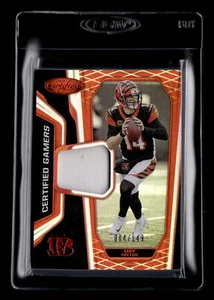 2019 Panini Certified #CG-AD Andy Dalton Certified Gamers Mirror Orange #/149 - Picture 1 of 2