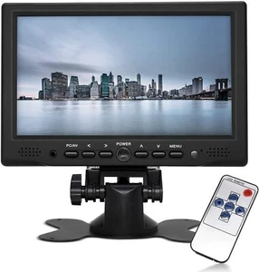 7" Portable Small HDMI LCD Monitor w/Speaker For PC/TV/Security system VGA - Picture 1 of 12
