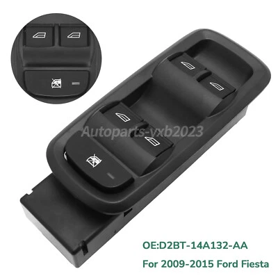 Driver Left Door Power Window Switch For 2014-2019 Ford Fiesta D2BT-14A132-AA - Image 1 of 4