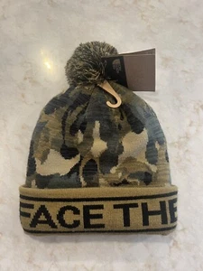The North Face Kids' Ski Tuke Beanie in Utility Brown Camo Size Medium (10) - Picture 1 of 4