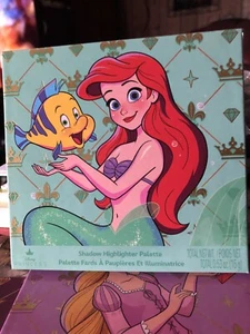 The LIttle Meerjungfrau 9 Lidschatten Palette mit Spiegel ~ NEU! - Bild 1 von 3