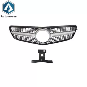 Parrilla de parachoques delantero para Mercedes Benz W204 Clase C250 C300 2008-2014 malla - Imagen 1 de 7