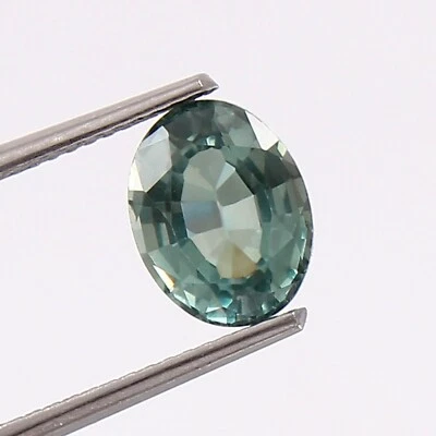 Feine Qualität Natürliches Grün Paraiba Turmalin Lose Oval Edelstein Schnitt - Bild 1 von 4