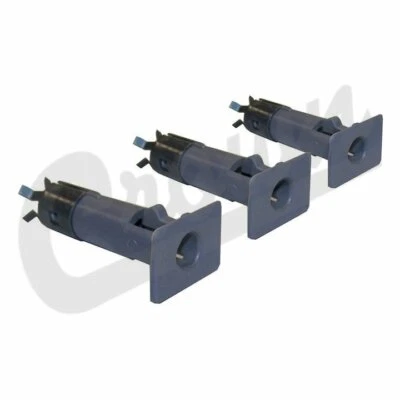 Kit de inserción de pasador de puerta Crown Chorcoal para 87-06 Jeep Wrangler YJ / TJ 5FB63JS1K Foto 1 de 3