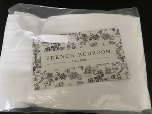 "French Bedroom" Soft White Cotton Housewife Pillowcases -ONE PAIR - BNIP - Picture 1 of 1