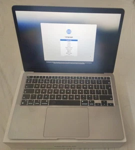Apple MacBook Air 2020 13" M1 16GB 512GB SSD Space Grey A2337 84% Battery Health - Afbeelding 1 van 9
