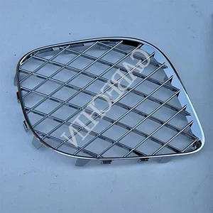 For Bentley Continental 05-13 front bumper chrome grille Right OEM:3W5807682F - Picture 1 of 3