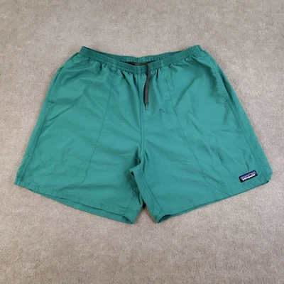 Patagonia Shorts Mens Large Green Lined Baggies 6 inch Inseam Swim 58033 - Image 1 of 4