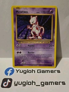 Pokemon Mewtwo 51/108 XY Evolutions Non Holo Light Played - Bild 1 von 2