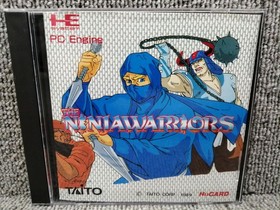 TAITO PCE Ninja Warriors Used