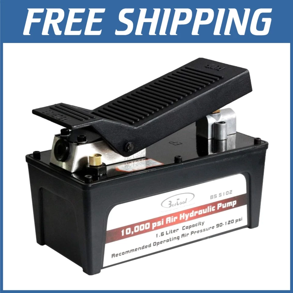 Heavy-Duty Foot-Operated Hydraulic Pump - Image 1 of 4